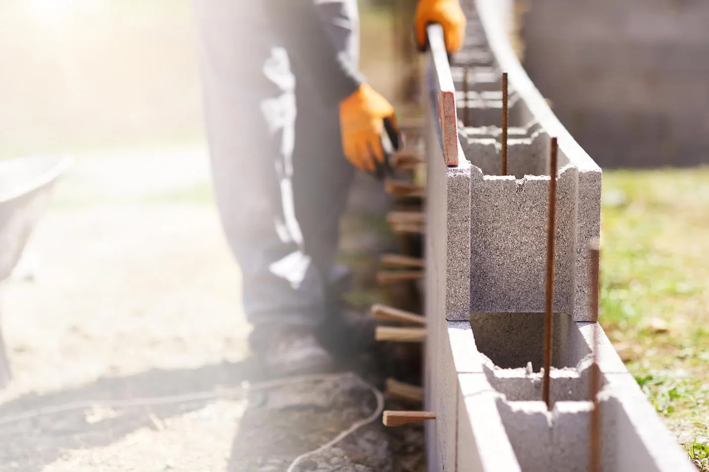 Travaux de maçonnerie